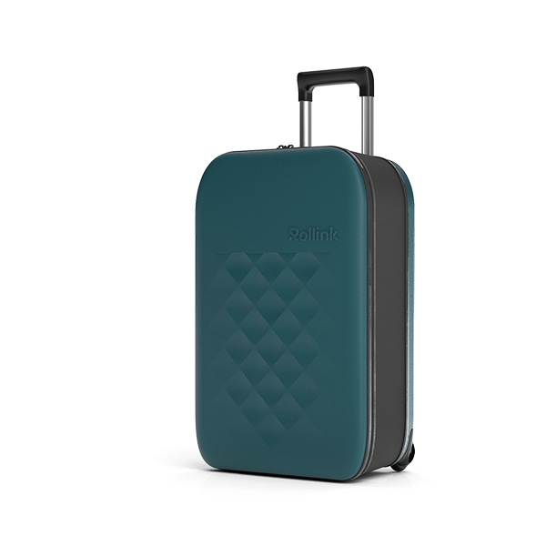 Rollink Custom Logo Collapsible Suitcase Flex Vega Carry-On