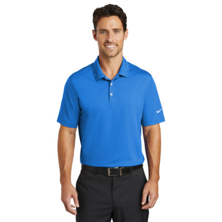 Nike Dri-FIT Vertical Mesh Polo - Blue Sky Marketing