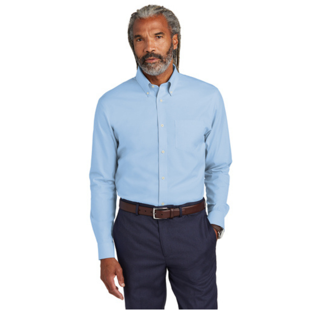 Brooks Brothers® Wrinkle-Free Stretch Pinpoint Shirt