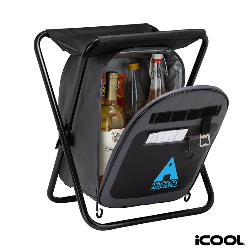 COOL® Cape Town 20-Can Capacity Backpack Cooler Chair